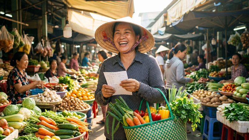 Ăn uống lành mạnh: tips đi chợ thông minh