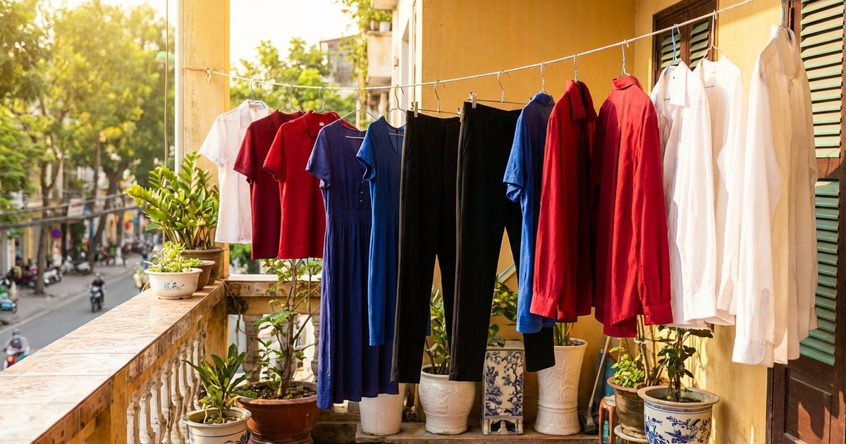 Cách giữ màu quần áo không phai theo thời gian: 7 mẹo từ chuyên gia vải