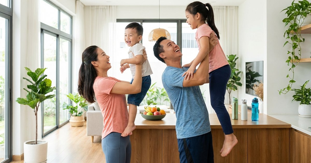 Cách xây dựng thói quen sống lành mạnh cho cả gia đình