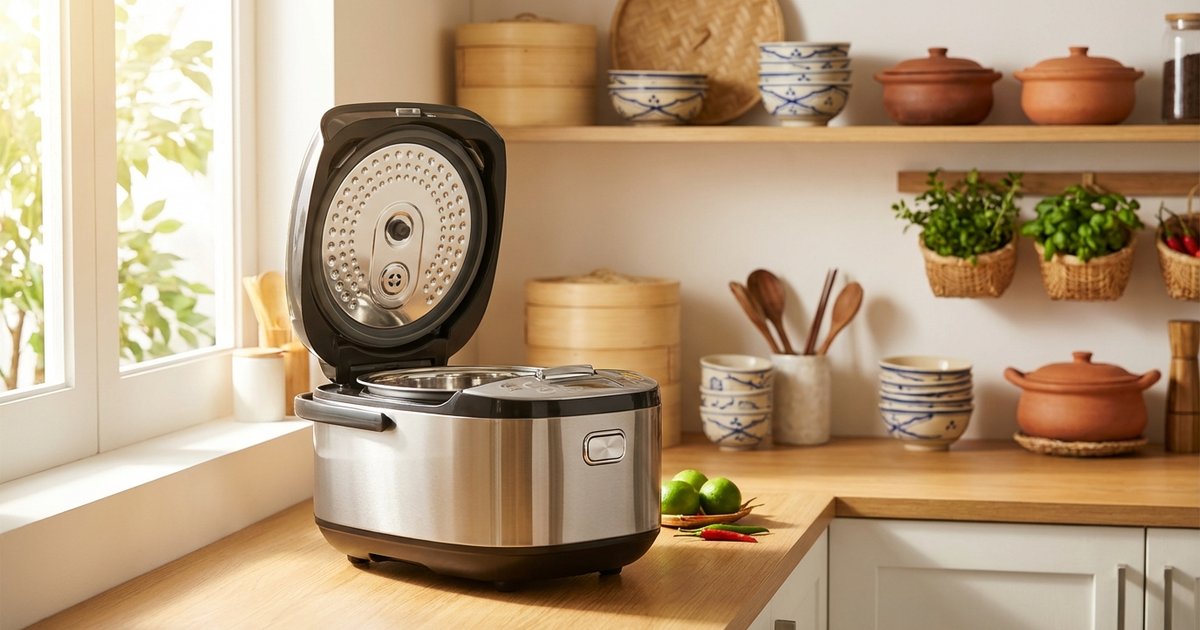 Cách vệ sinh nồi cơm điện hết cáu bẩn