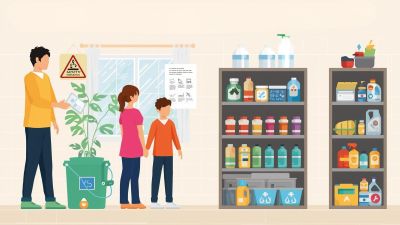 Hướng dẫn phân loại rác và lưu trữ hóa chất gia dụng an toàn cho gia đình