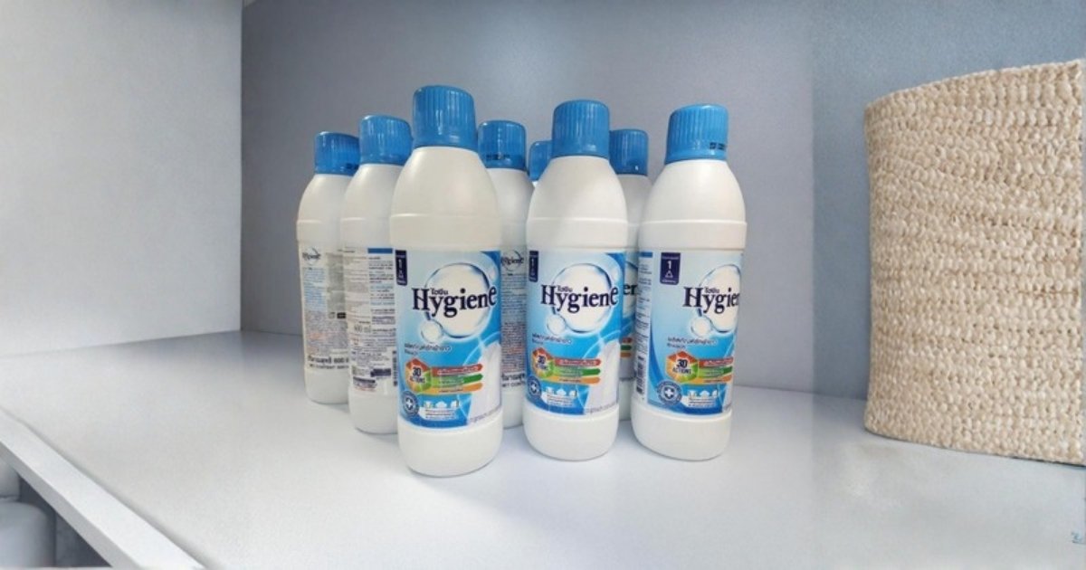 Nước tẩy Hygiene có tẩy mốc được không? Cách dùng đúng để hết mốc mà không hại vải