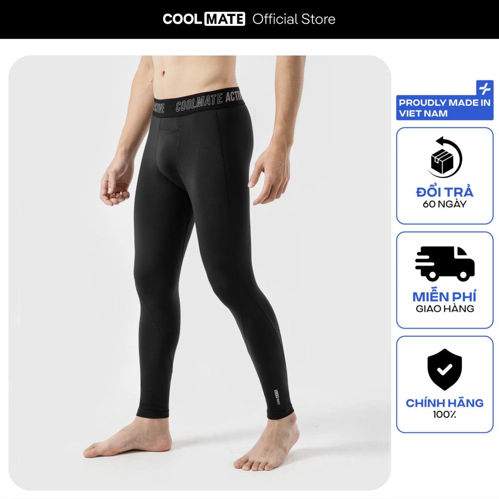 Quần Long Tights Mặc Trong thấm hút tốt, nhanh khô, thoáng khí Coolmate