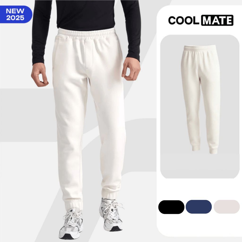 [MUA 3 GIẢM 30%]Quần nỉ nam All-day Pants mềm mại và giữ ấm tốt Coolmate