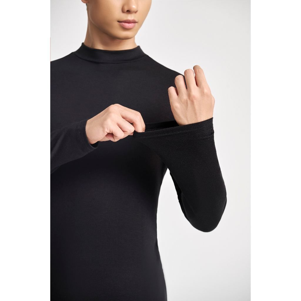 Áo giữ nhiệt Nam ExWarm Cổ trung mềm mịn, co giãn, giữ ấm tốt Coolmate 6