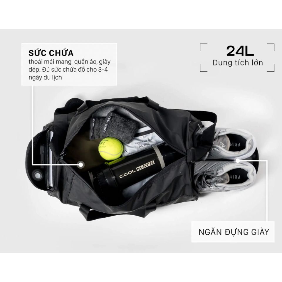 [SALE TẾT]Túi trống Gym Coolmate 3