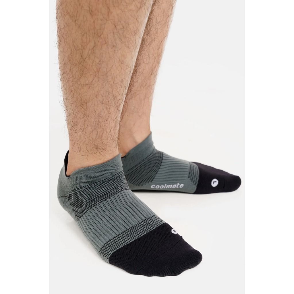 [SALE TẾT]Combo 2 Tất/Vớ nam thể thao cổ ngắn Compression Techfit Coolmate 7
