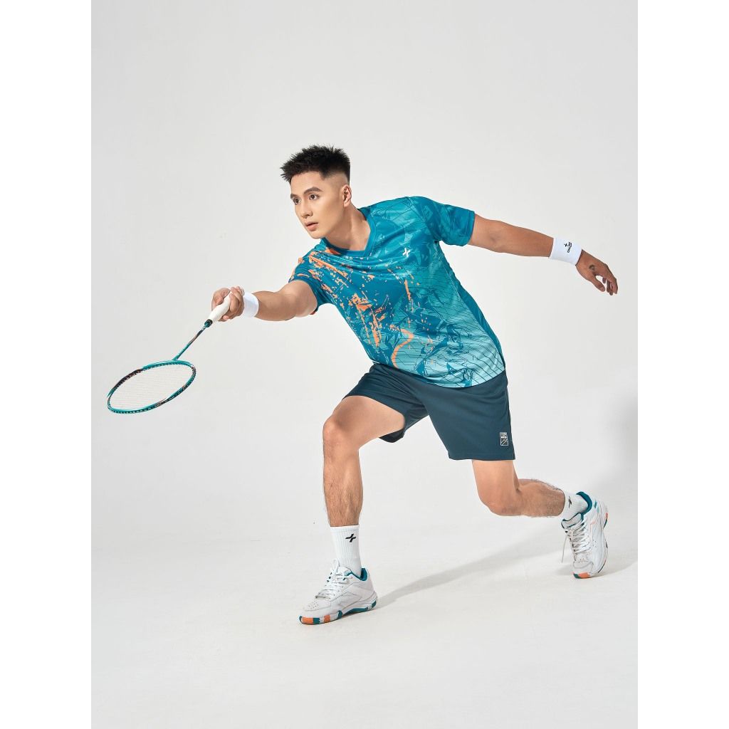 [SALE TẾT]Set đồ bộ thể thao cầu lông pickleball nam Áo IN Abstract Graphic + Quần racquet 6inch thoải mái Coolmate 5