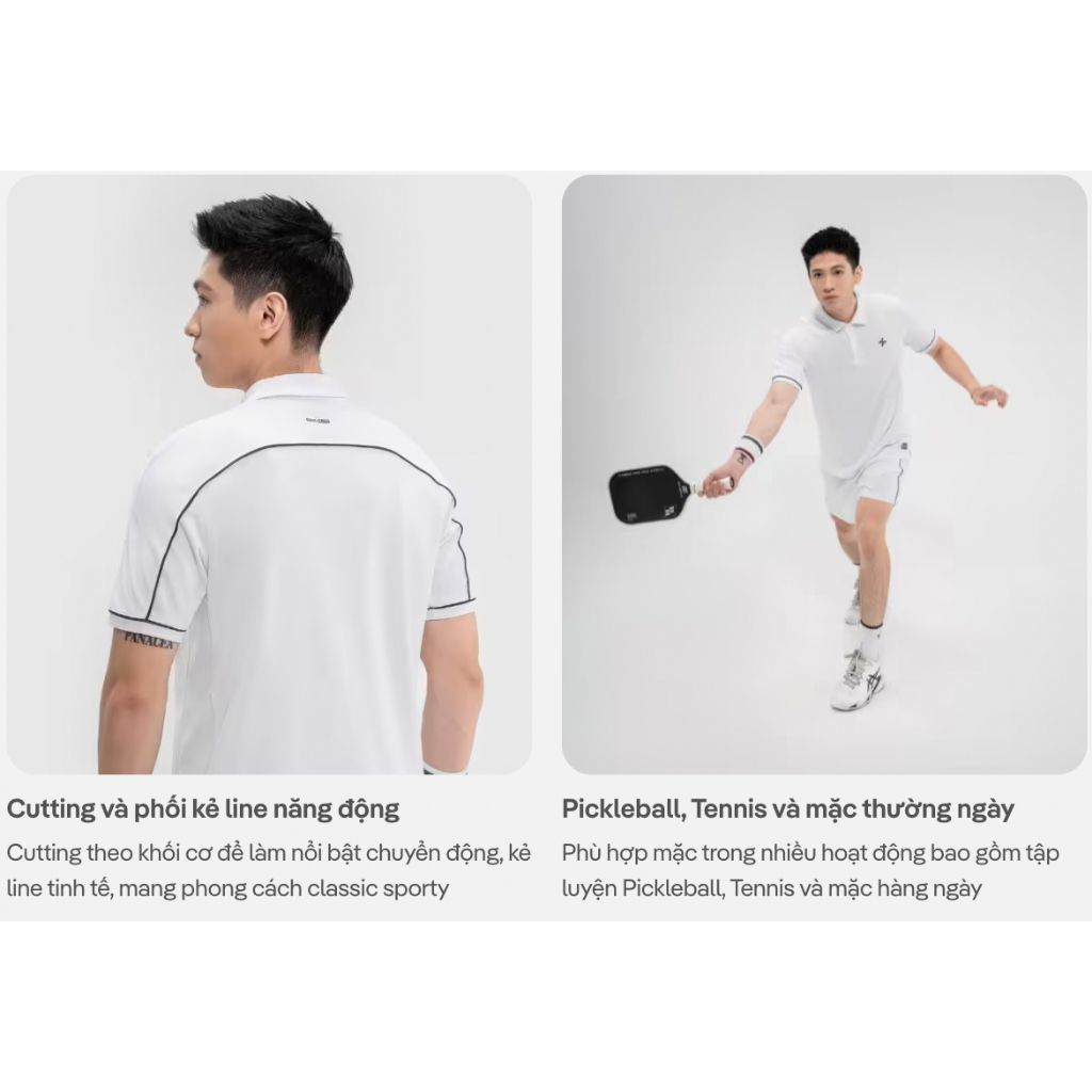 [SALE TẾT-MỚI]Áo polo thể thao nam Pickleball Exdry Nhanh khô, Thoáng khí, Thấm hút tốt Coolmate 2