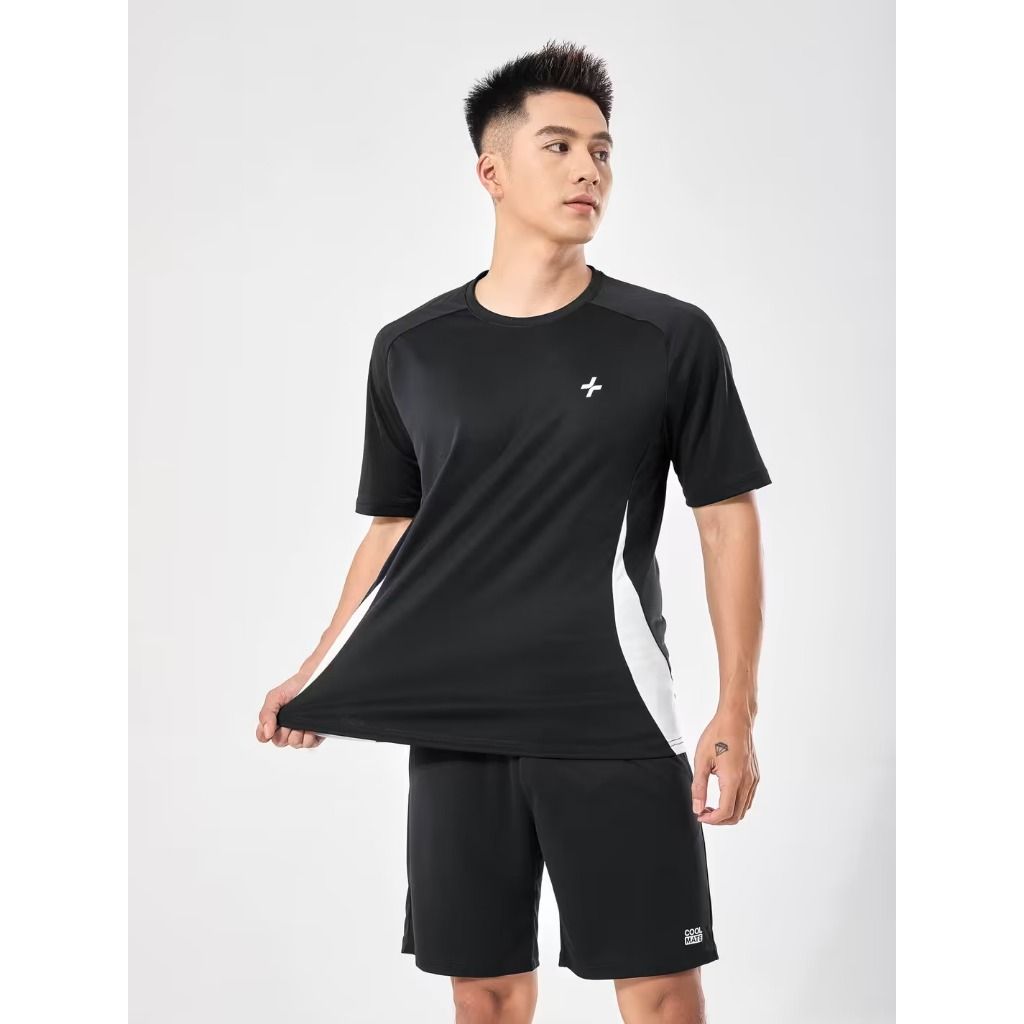 [SALE TẾT-]Áo thun Tshirt thể thao nam pickleball tennis Promax Sideflow cổ tròn co giãn thoáng khí Coolmate 6