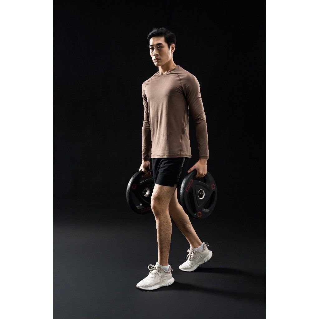 [SALE TẾT-TẶNG 1 QUẦN]Áo thun nam dài tay powerfit thể thao co giãn, thấm hút áo dài tay pickleball tập gym Coolmate 8