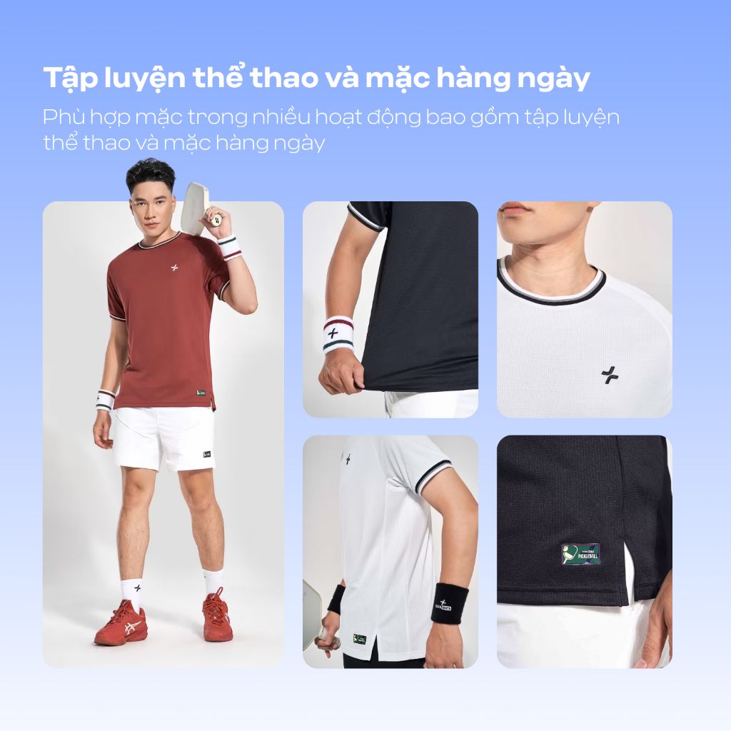 [SALE TẾT-]Áo thun thể thao nam Pickleball Dink Shot, Nhanh khô, Thoáng khí, Thấm hút tốt Coolmate 5