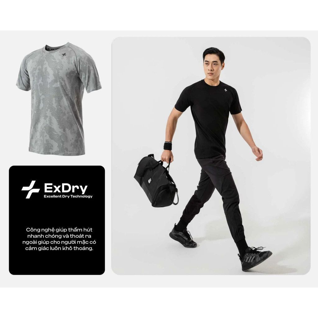 [SALE TẾT-]Áo thun thể thao Jacquard Seamless mềm mại giảm ma sát áo pickleball tennis đa năng Coolmate 3