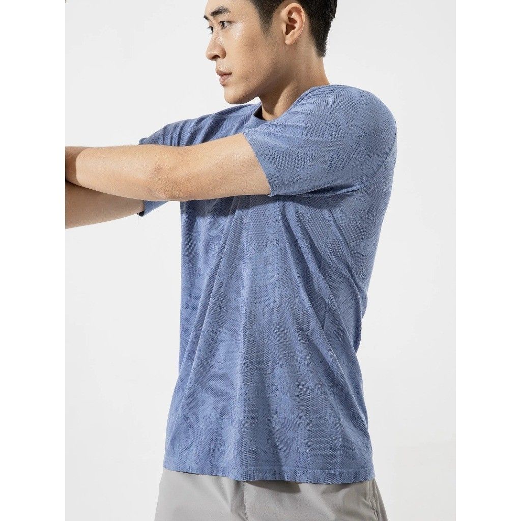 [SALE TẾT-]Áo thun thể thao Jacquard Seamless mềm mại giảm ma sát áo pickleball tennis đa năng Coolmate 6