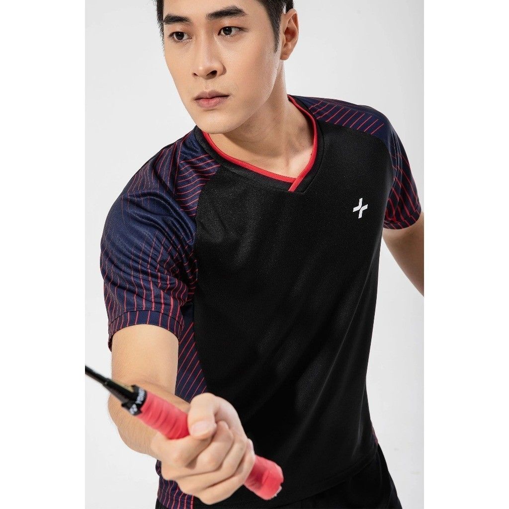 [SALE TẾT-]Áo thun thể thao chơi pickleball cầu lông Racquet Sport Graphic Red Line Thoáng khí Coolmate 4