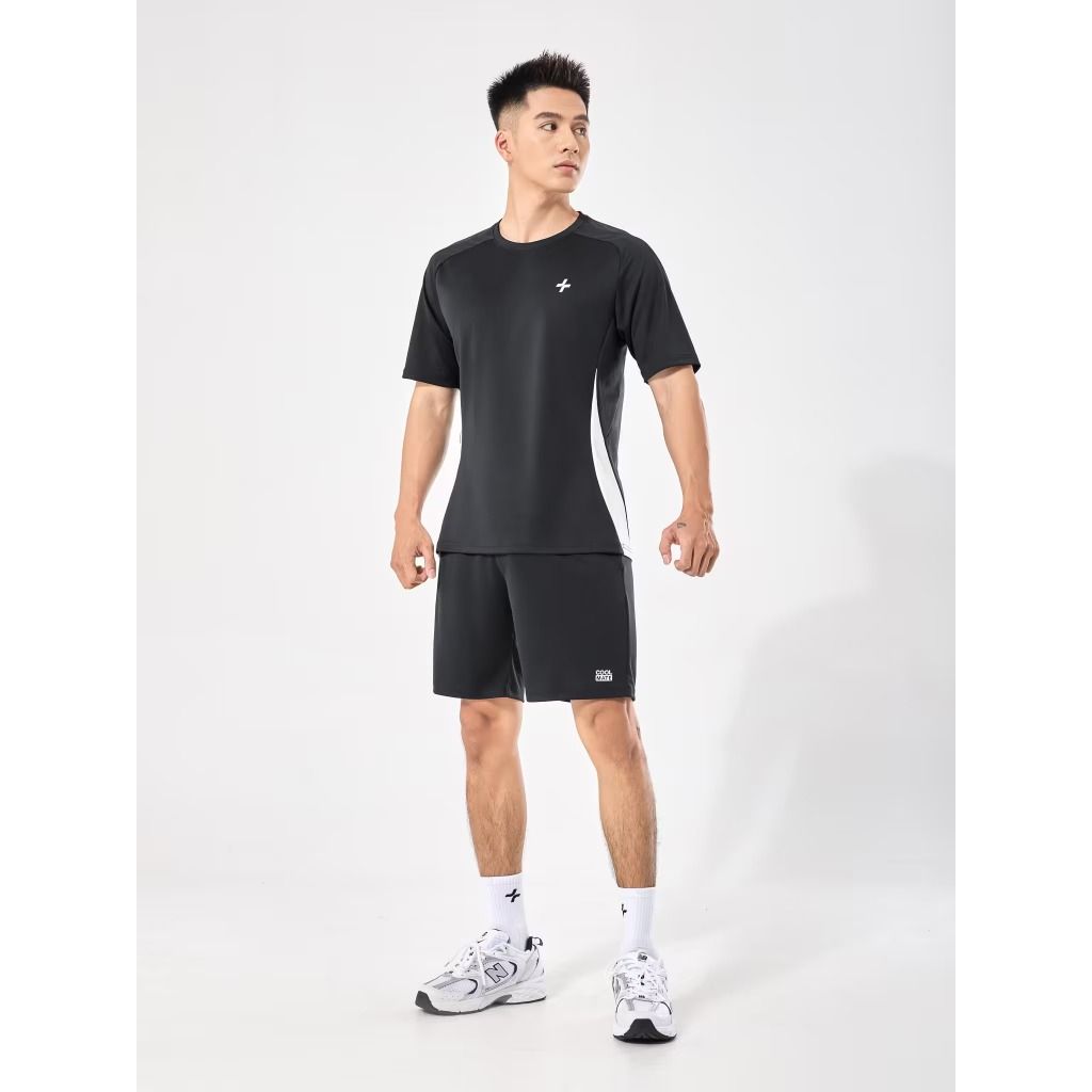 [SALE TẾT]Set thể thao Pickleball Áo thun Promax Sideflow và Quần shorts Thoáng khí thấm hút tốt Coolmate 8
