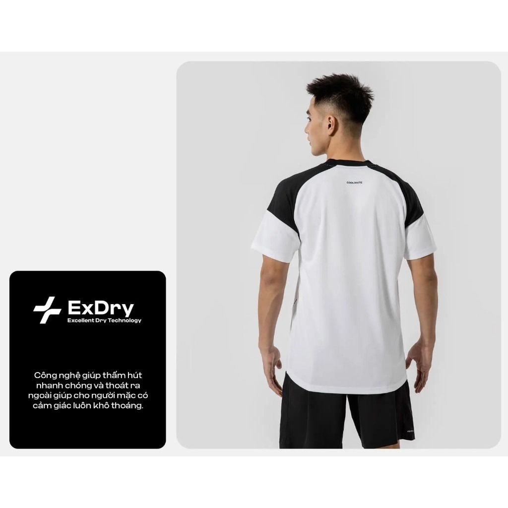 [SALE TẾT]Set thể thao nam nam pickleball Áo phối bo cổ và quàn short 7inch thoáng khí, thấm hút Coolmate 4