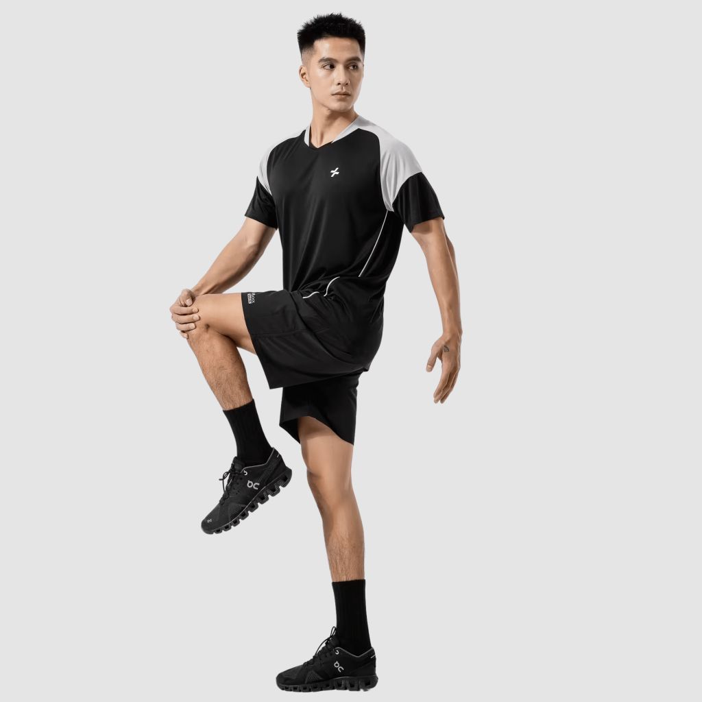 [SALE TẾT]Set thể thao nam nam pickleball Áo phối bo cổ và quàn short 7inch thoáng khí, thấm hút Coolmate 8