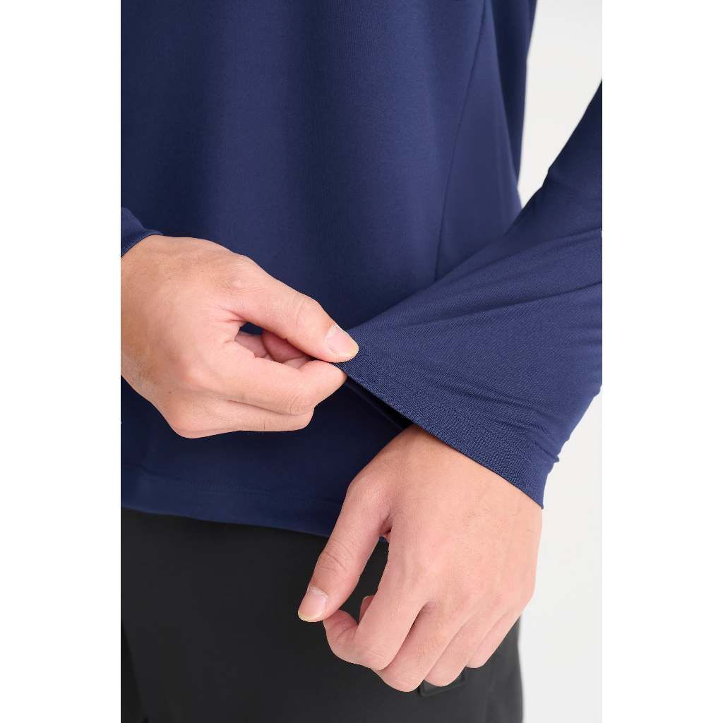 [SALE TẾT-MUA 2 GIẢM 40%]Áo thun thể thao nam dài tay Logo Active form Regular tập Gym Pickleball thấm hút Coolmate 6